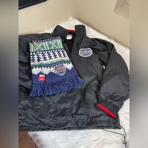 NHL Stadium Series Bundle  Black Jacket and Scarf